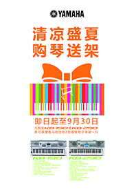 清凉盛夏，购琴送架 